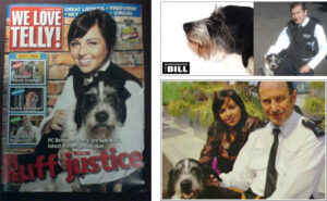 Harry on TV mag and the bill