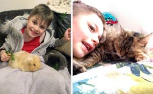 Growing up with pets